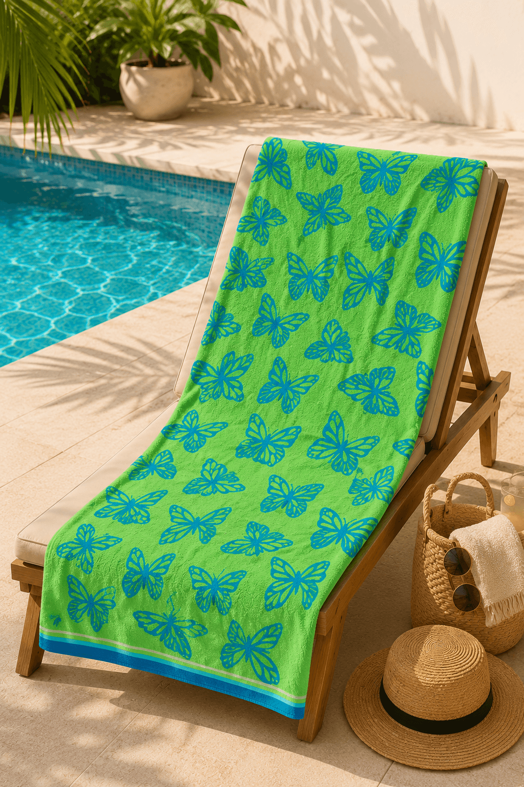 Butterfly Bliss Beach Towel