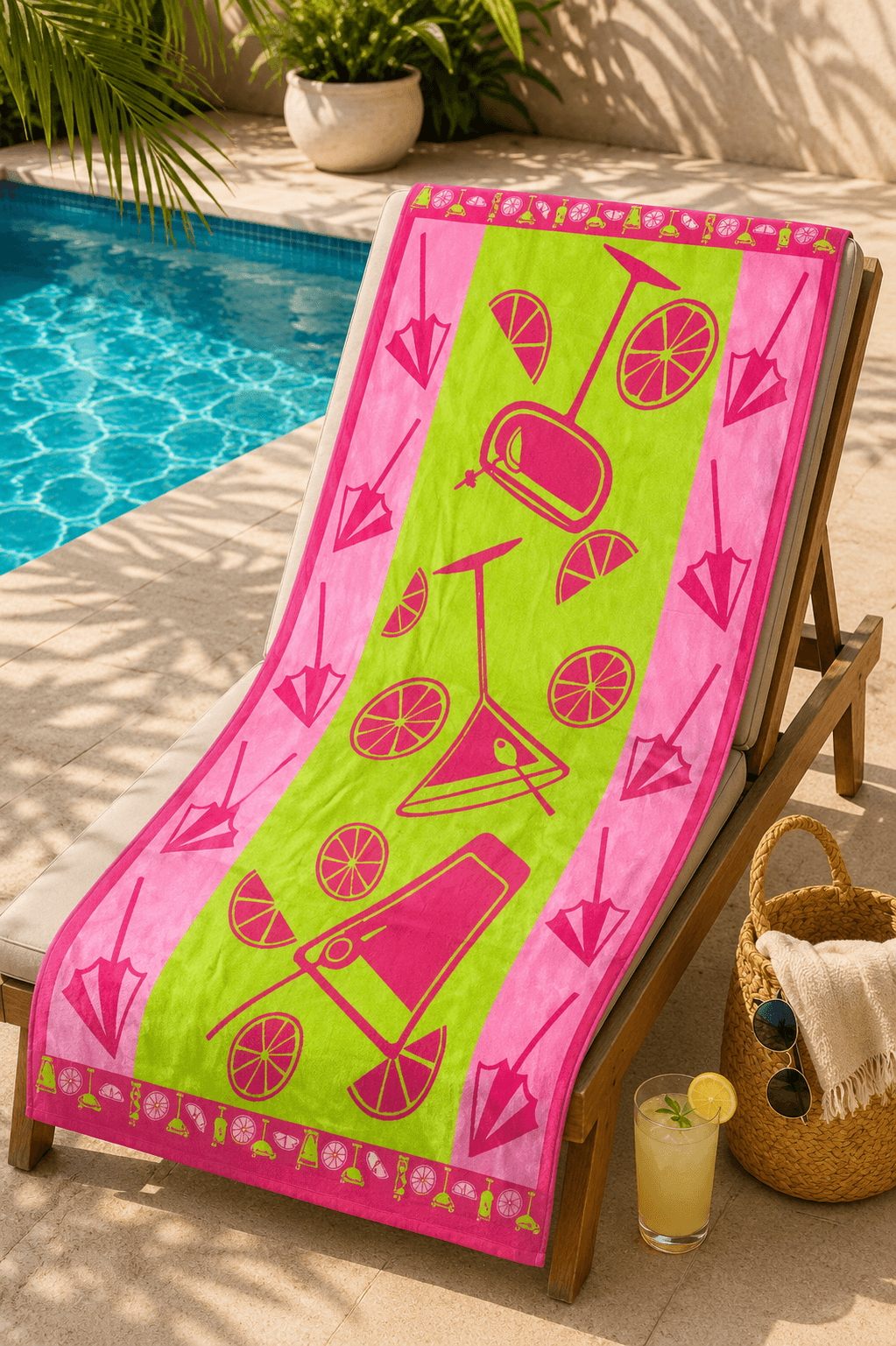 Summer Spritz Beach Towel