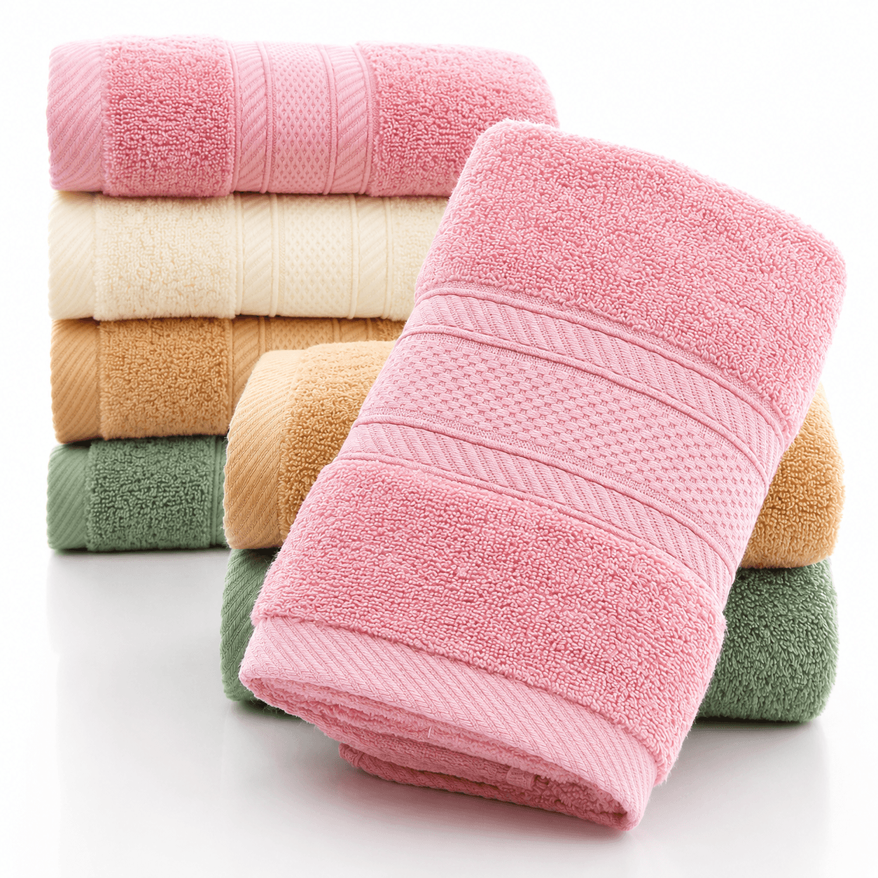 Piece Dyed Dobby Towels design 6